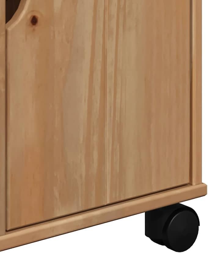 vidaXL Küchenwagen, Regal mit Aufbewahrung, Servierwagen, Rollwagen, Haus-Organizer, 59 x 45 x 80 cm