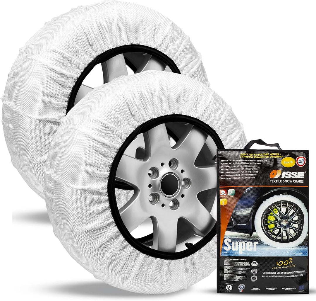 Isse ISSEC50074 Schneekette Textil Auto Super T74, SUPER T74