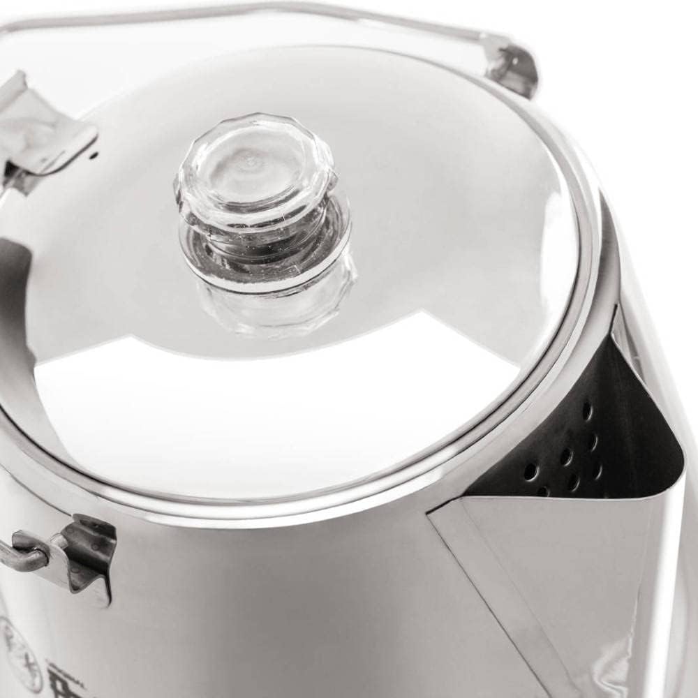 Petromax Perkolator Perkomax - Kaffeekanne für verschiedene Herdarten und offenes Feuer - aromatisch