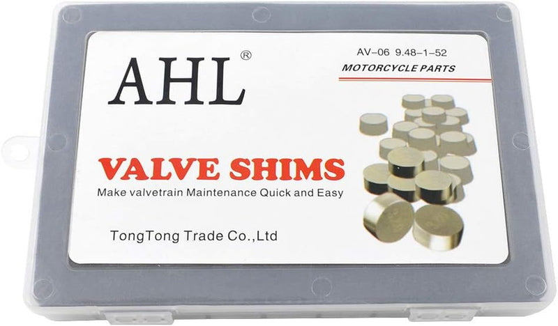 AHL 9.48mm 52pcs 1.20-4.00mm ventil shim ventile einstellen für Kawasaki VN800B Vulcan 800 Classic 1