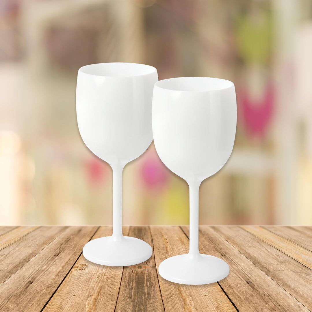 Schramm® Mehrweg Weingläser in weiss wählbar 6, 12, 24 oder 48 Stück Champagner Glas Sektflöten Sekt