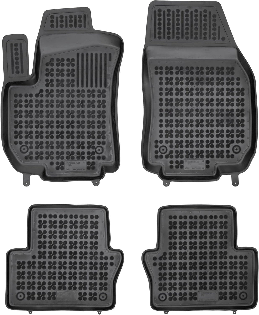 M MOTOS Gummimatten Auto Fussmatte passt für Opel Zafira II (B) 2005-2014 Verbessern Sie Ihren Reise
