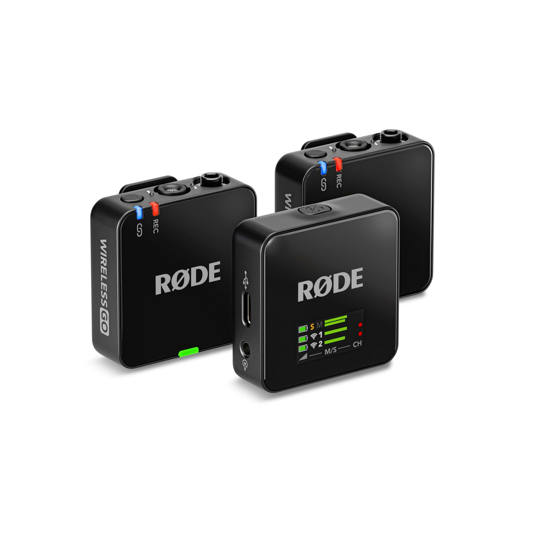 RØDE Wireless GO (Gen 3) – Kompakter kabelloser Mikrofon – Kristallklarer Klang, 32-Bit Float Aufnah