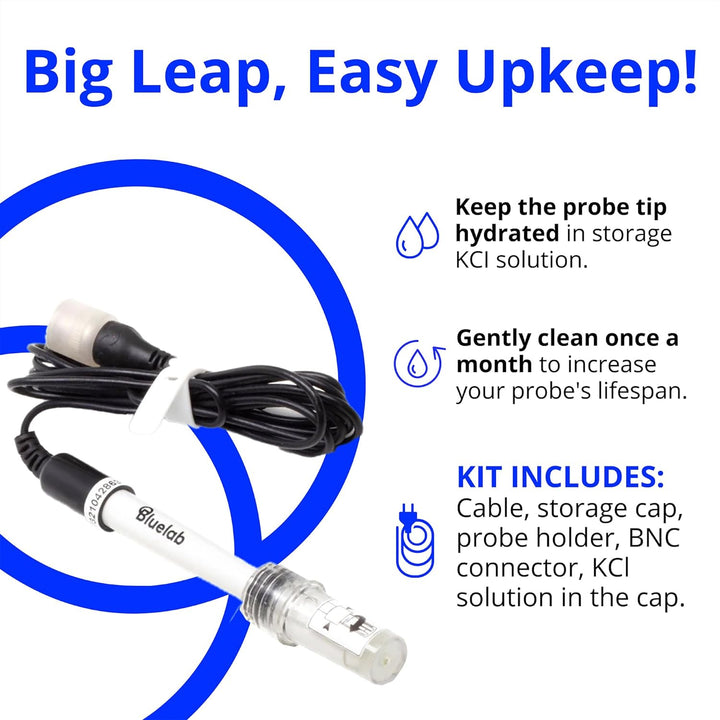 Bluelab PROBPHLEAP pH Leap Probe - Robust Boden Sonde mit BNC Steckverbindung & Sensor für Ihr Digit