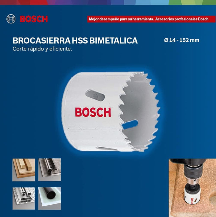 Bosch Pro Lochsäge Progressor mit Power-Change-Adapter (Ø 51 mm)