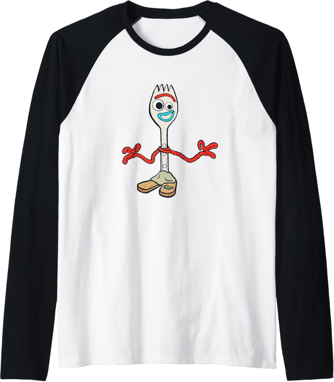 Disney Pixar Toy Story 4 Forky's Here Raglan