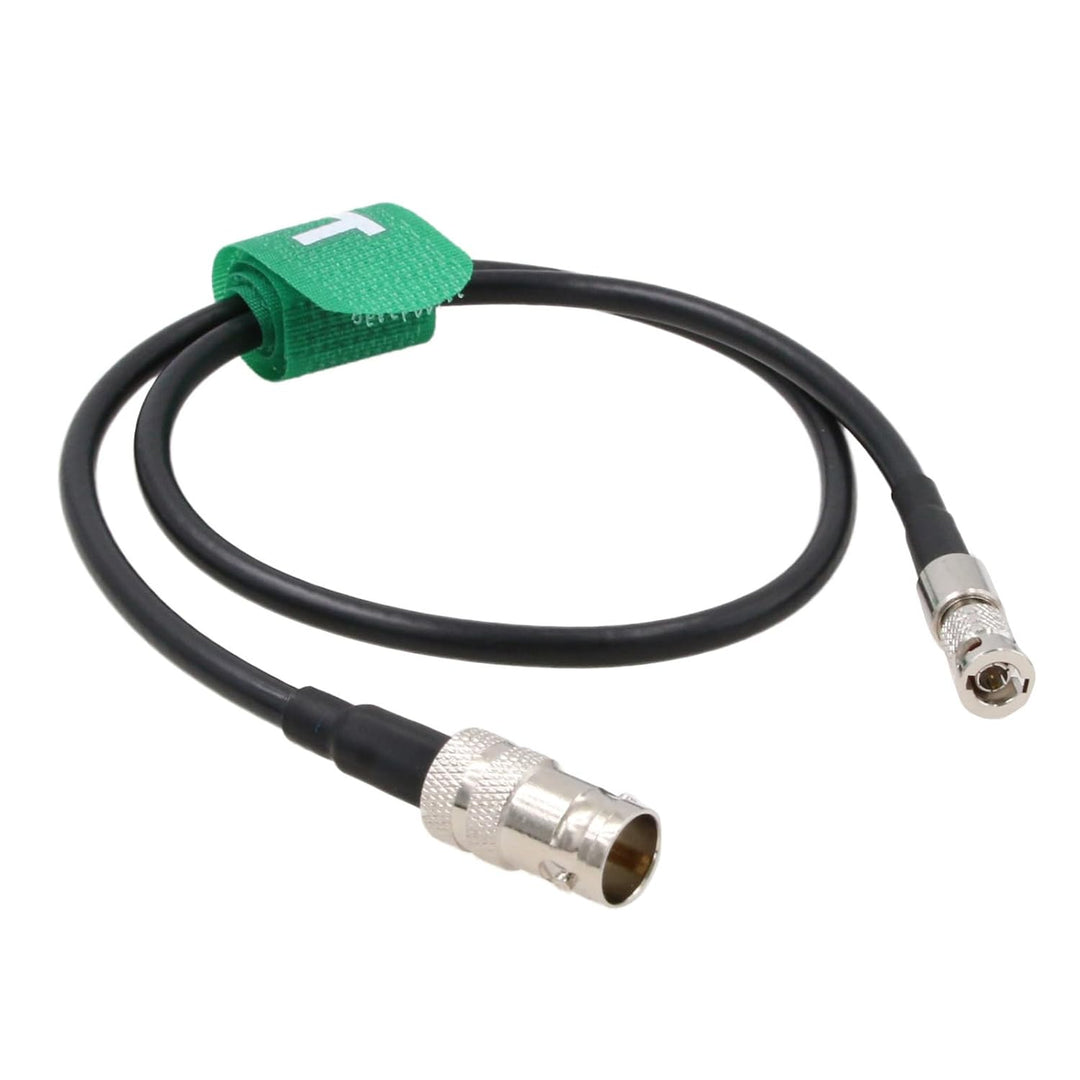 HangTon 6G SDI Videokabel HD Micro BNC auf BNC Buchse Adapter für Blackmagic Video Assist 5 Zoll Mon