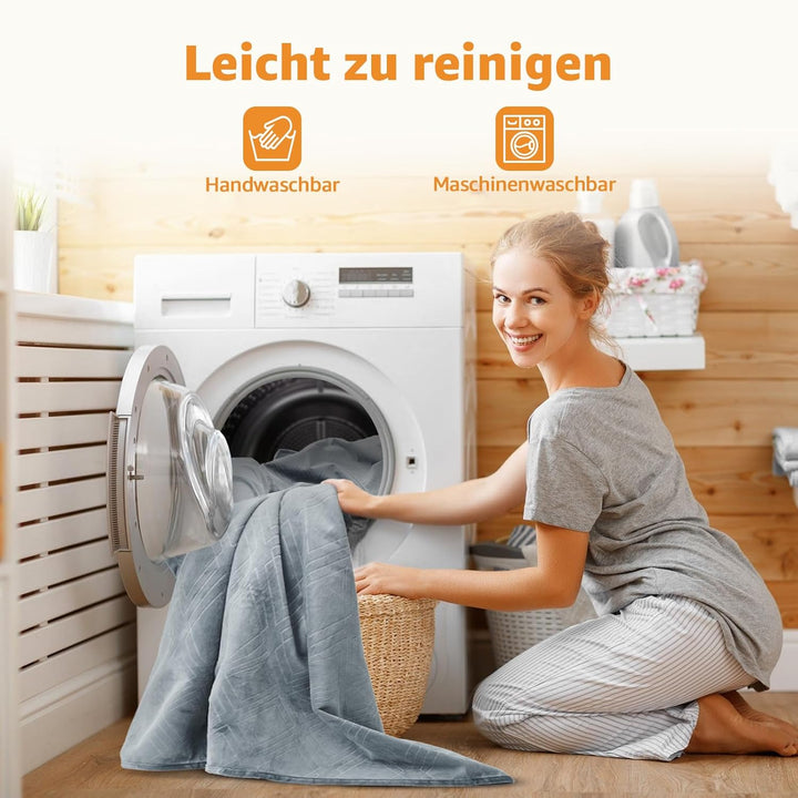 PICK FOR LIFE wasserdichte Hundedecke, Waschbare Flauschige Decken für Hunde und Katzen, Weiche Kusc
