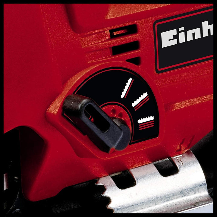 Einhell Stichsäge TC-JS 80/1 (550 W, Hubzahl 1000-3000 min-1, Drehzahlelektronik, 4-stufiger Pendelh