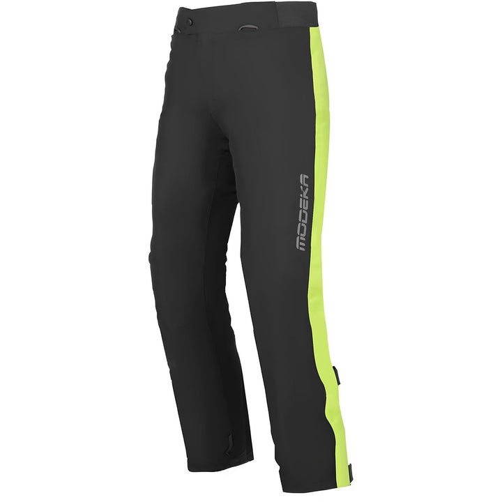 Modeka Hydroflex Motorrad Regenhose, schwarz/neon, S, S