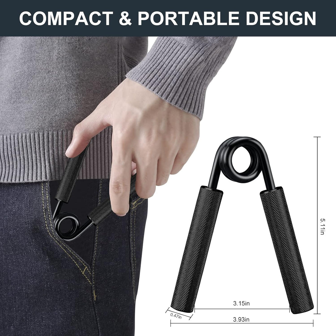 COVVY Griffkraft Trainer Set,50/100/150/200/250LBS Handgriff Trainer,rutschfester Metall unterarmtra
