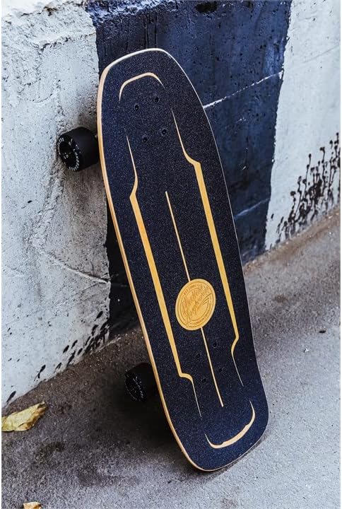 Mindless Longboards Surf Skate Longboard Skateboard Unisex Erwachsene 9.5" Schwarz (Black), 9.5" Sch