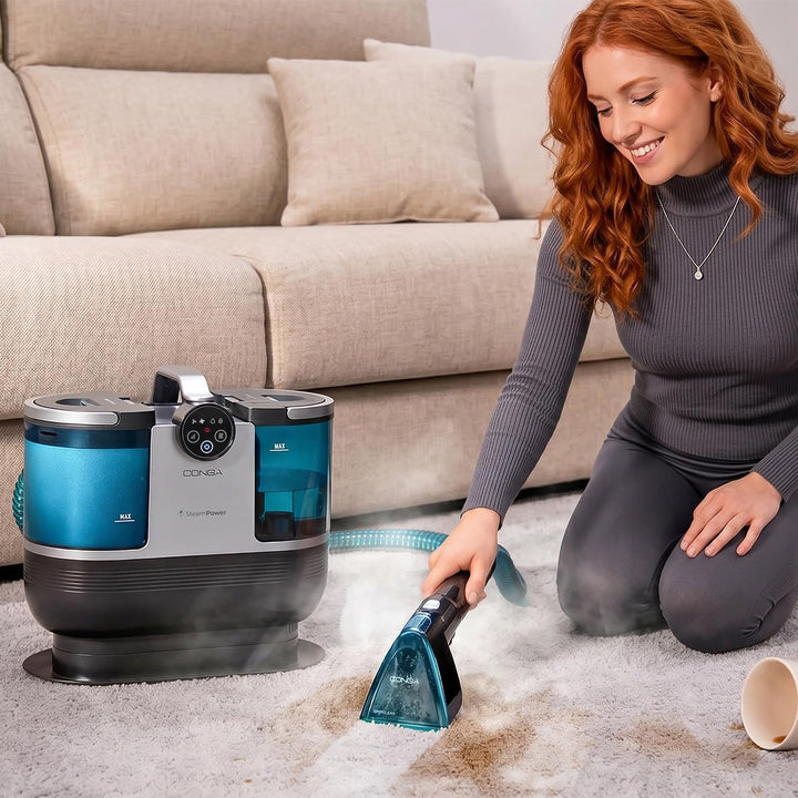 Cecotec Polsterreiniger Conga 7000 Carpet&amp;Spot Clean Steam XXL Neo. 1700 W, Dampffunktion, 3-in-1 sp