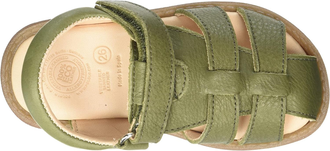 Pololo Jungen Trekking Grün Sandale 24 EU Grün, 24 EU Grün