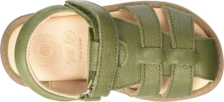 Pololo Jungen Trekking Grün Sandale 24 EU Grün, 24 EU Grün