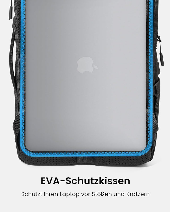 tomtoc 24L Business Laptop Rucksack für 15,6-16 Zoll Computer, Tagesrucksack Professional Backpack R
