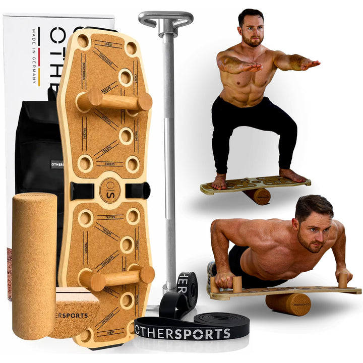 Sportboard 3 - Gleichgewichtstrainer für mehr Kraft & Gesundheit – Effektives Balance Training Equip