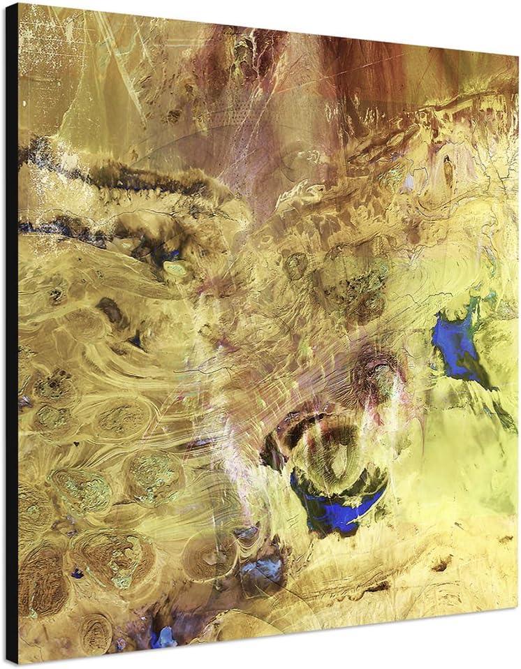 Paul Sinus Art Dissonanzen Kunstdruck Abstrakt452_60x60cm Leinwandbild Disharmonie XXL fertig auf Ke