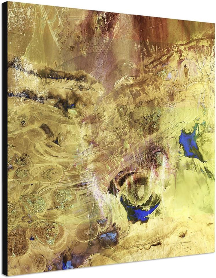 Paul Sinus Art Dissonanzen Kunstdruck Abstrakt452_60x60cm Leinwandbild Disharmonie XXL fertig auf Ke