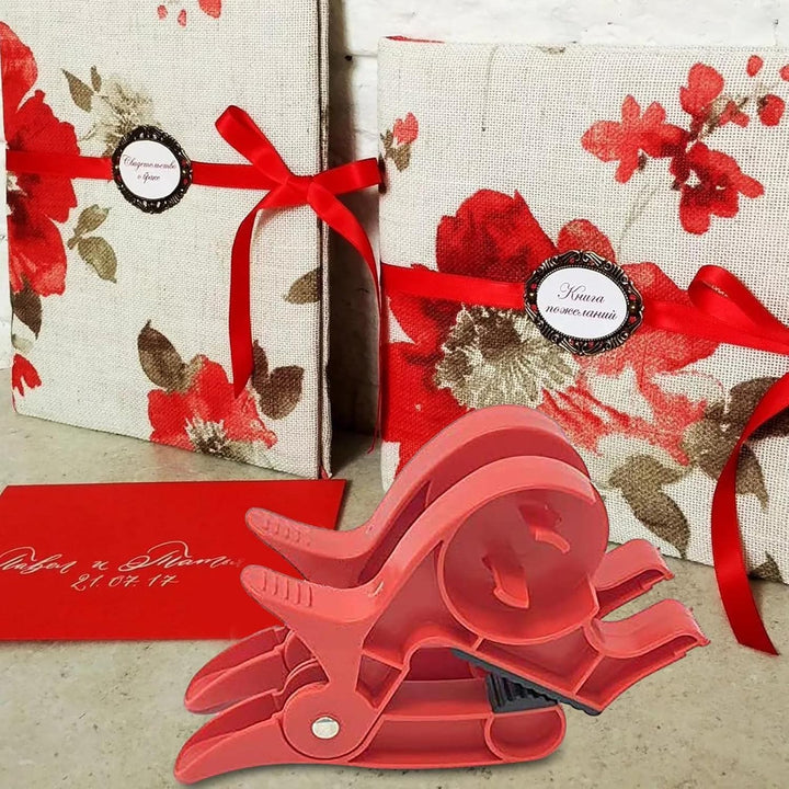 Geschenkpapier Tischklemme, Tisch-geschenkverpackungswerkzeug, wrap slice, wrap Buddies Tabletop Gif