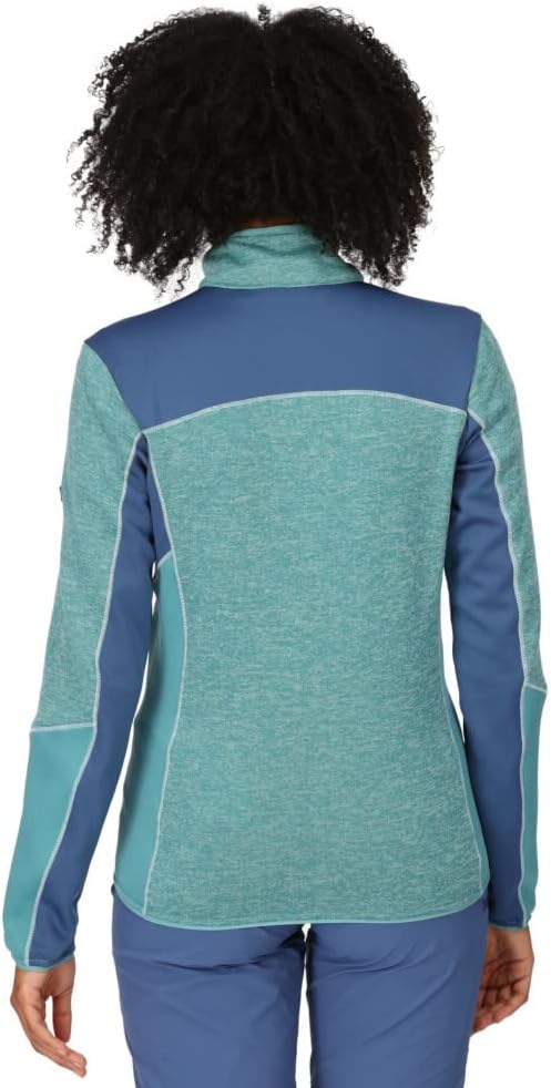 Regatta Lindalla V Strickfleecejacke für Damen 38 Grün, 38 Grün