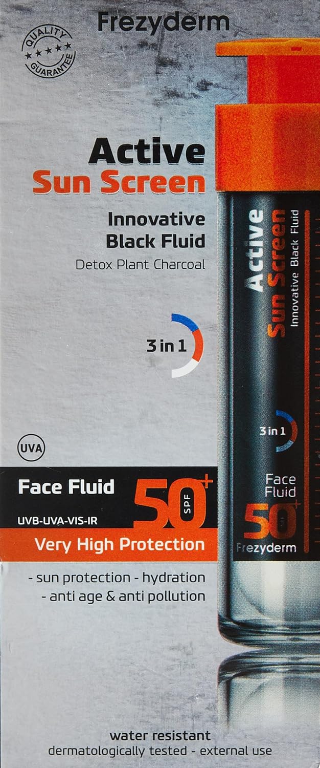 Frezyderm Active Sun Screen Face Fluid SPF50+ 50ml