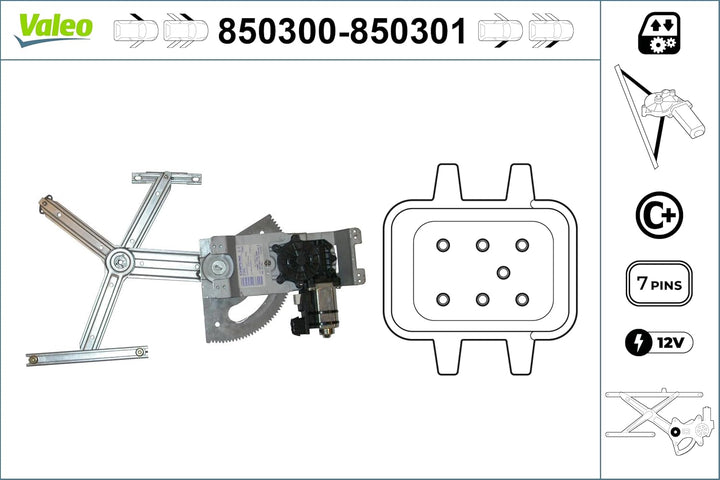 Valeo Fensterheber 850300