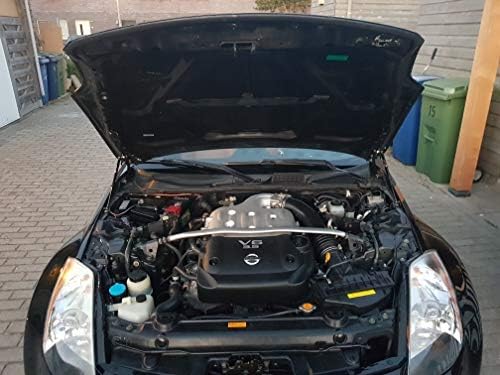 JINGLINGKJ Fronthaube für 2003-2008 350Z modifizierte Gasstossdämpfer Gas-Aufladung Gasdruckfeder Ga