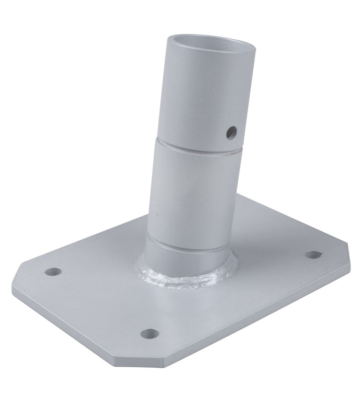 Windhager Terrassenhalterung Premium, Sonnensegel Befestigung, Halterung für Segel, Sonnensegelmast,