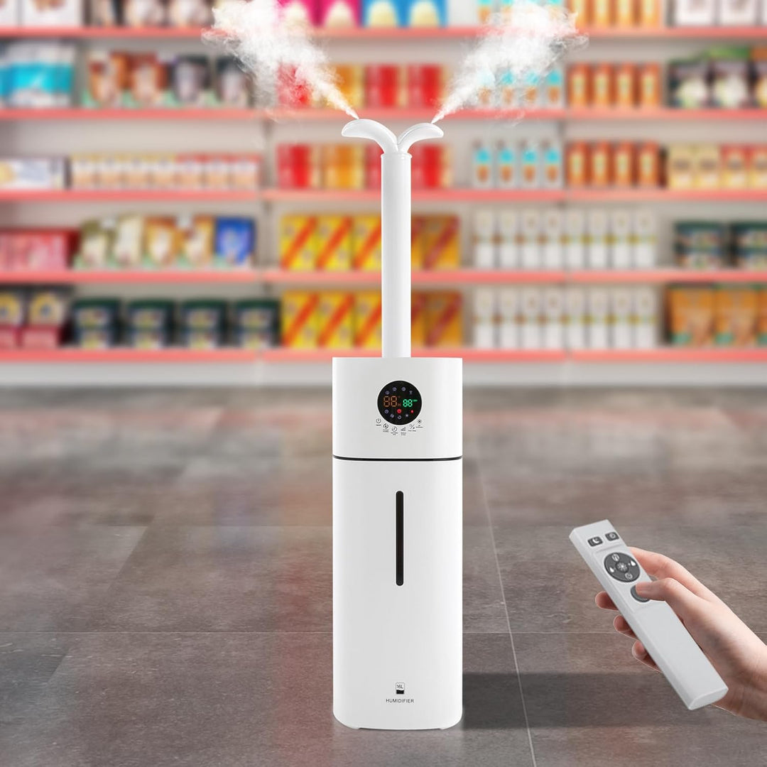 Luftbefeuchter, 16L Grosse Luftbefeuchter, Top-Füllung Luftbefeuchter für Schlafzimmer mit Timerfunk