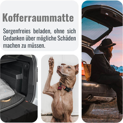 achilles Ladekantenschutz Kofferraum – Auto Kofferraum Schutzmatte Hund – Kratzfest und Wasserdicht