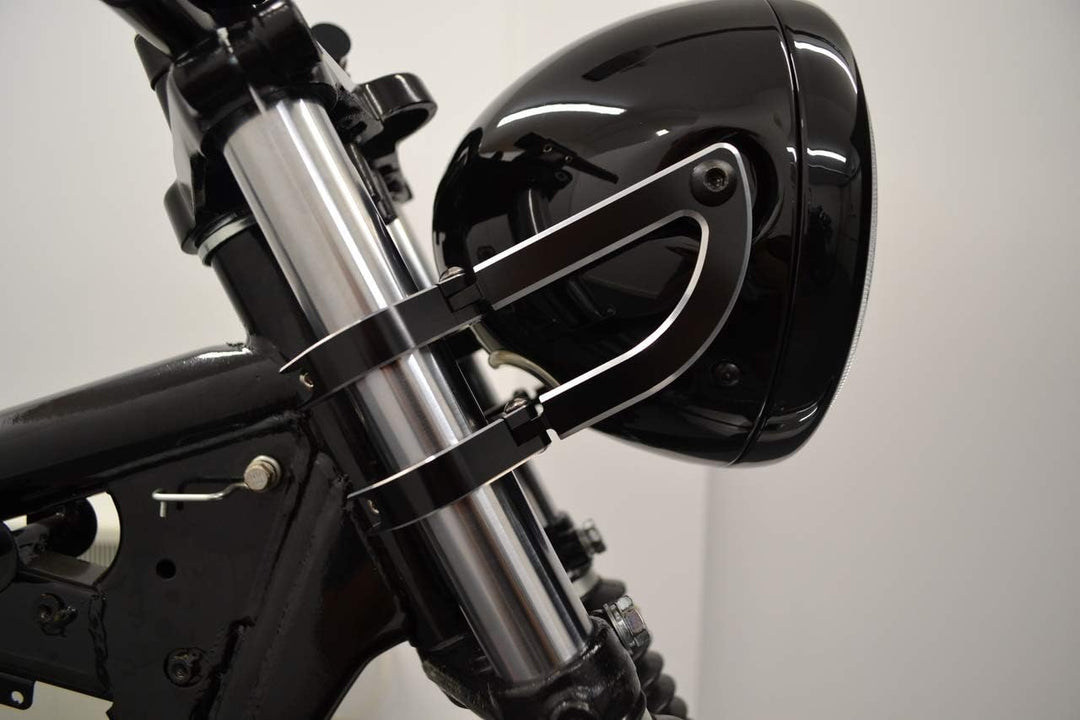 Alchemy Parts 54-55mm Scheinwerfer-Halter Gabel Klemmen für Motorrad Trike CNC Legierung - Hochwerti