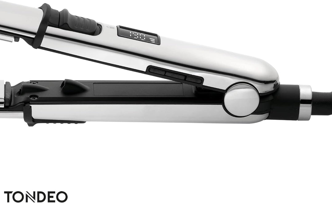 TONDEO Glätteisen CERION 2in1 | Profi-Haarglätter mit Ionen-Technologie | 2in1: Glätt- und Welleneis