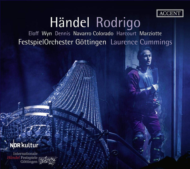 Händel: Rodrigo - Oper in drei Akten, HMV 5, Audio-CD