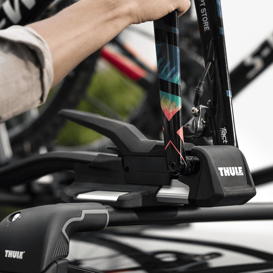 Thule Topride Dachfahrradträger, Fahrradträger für Dach Black, One-Size