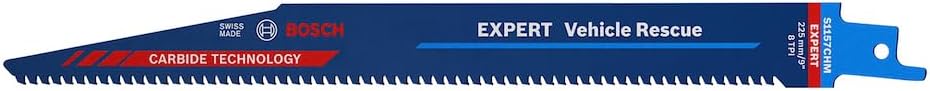 Bosch Professional 10x Expert ‘Vehicle Rescue’ S 1157 CHM Säbelsägeblatt (für Glas, Zäher Stahl, Län