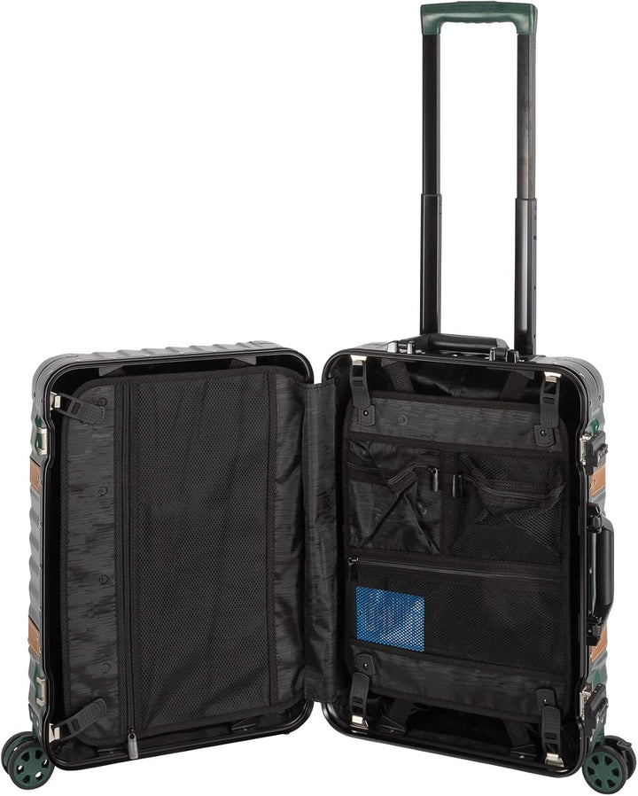 Travelhouse Paris Bordtrolley Bordkoffer Reisekoffer Koffer Trolley S 2X zertifiertes TSA Schloss 36