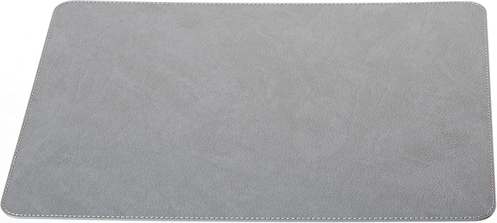 Nikalaz Platzsets und Untersetzer (4er Set) aus recyceltem Leder, Tischsets, 4 Stück Platzsets und 4