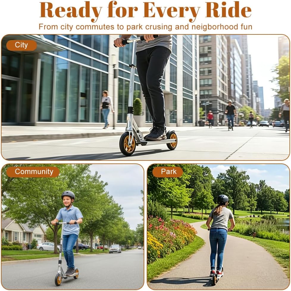 2 Stück Stunt Scooter Rollen, Scooter Ersatzräder, 110mm Scooter Räder mit ABEC, 9 Kugellager, Härte