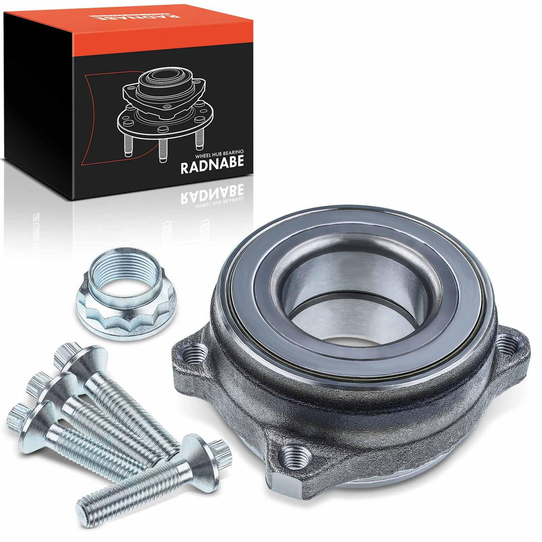 Frankberg 1x Radnabe Radlagersatz Hinterachse Kompatibel mit CLS C218 2011-2017 CLS C219 2004-2010 E