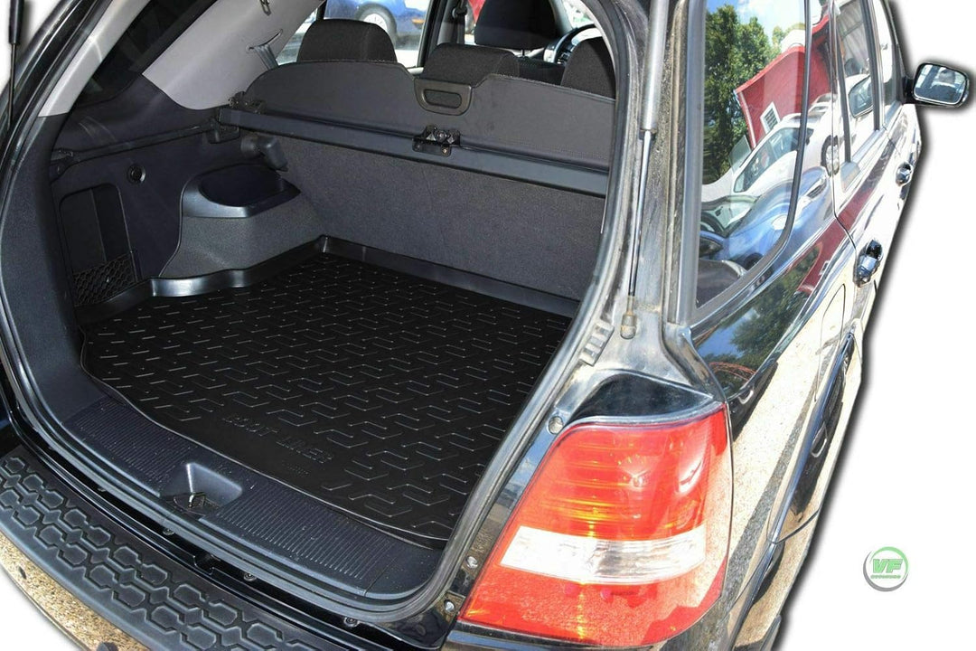 J&J AUTOMOTIVE | Gummi-Kofferraumwanne Kofferraum-Schutzmatte Kompatibel mit Sorento 1, 2002-2009, A