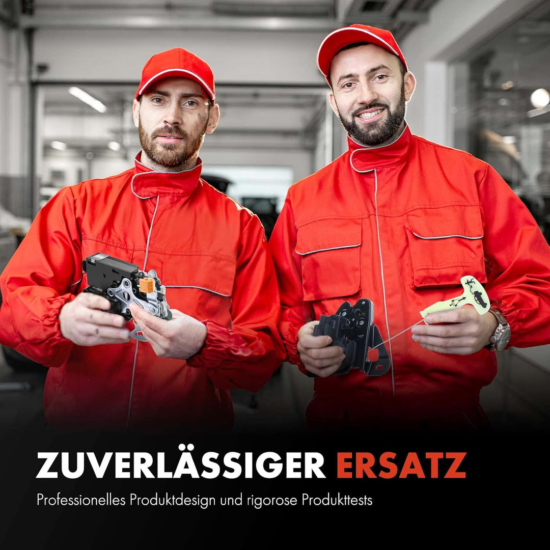 Frankberg 2x Türschloss Stellmotor Hinten 6-Polig Kompatibel mit Golf V 1K1 2006-2008 Golf V Variant