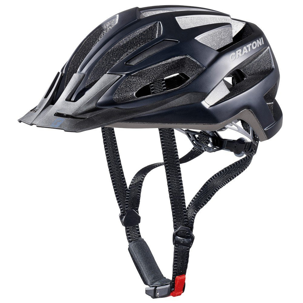 Cratoni C-Flash Fahrradhelm L-XL Black-Anthracite Glossy, L-XL Black-Anthracite Glossy