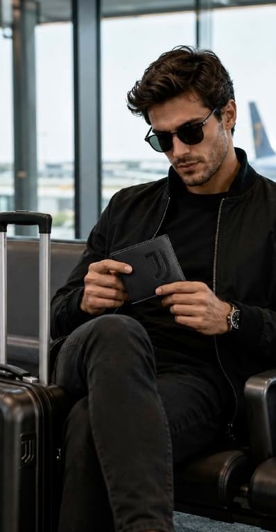 JUVENTUS FC Reisezubehör- Brieftasche, Misure: cm. 12,5 x 9