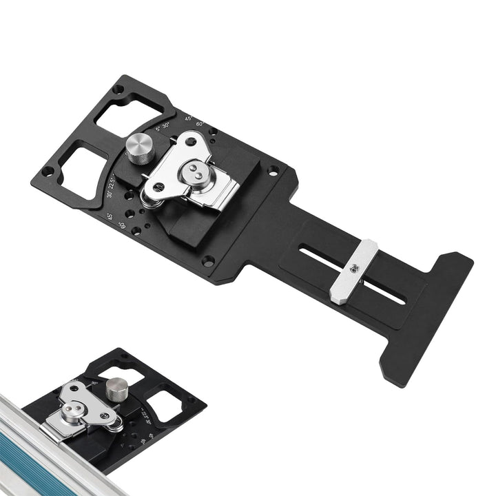 Einstellbarer Winkel Spursäge Quadrat, Verstellbares Schienensägewinkel mit -60° bis 60° Schnellem P