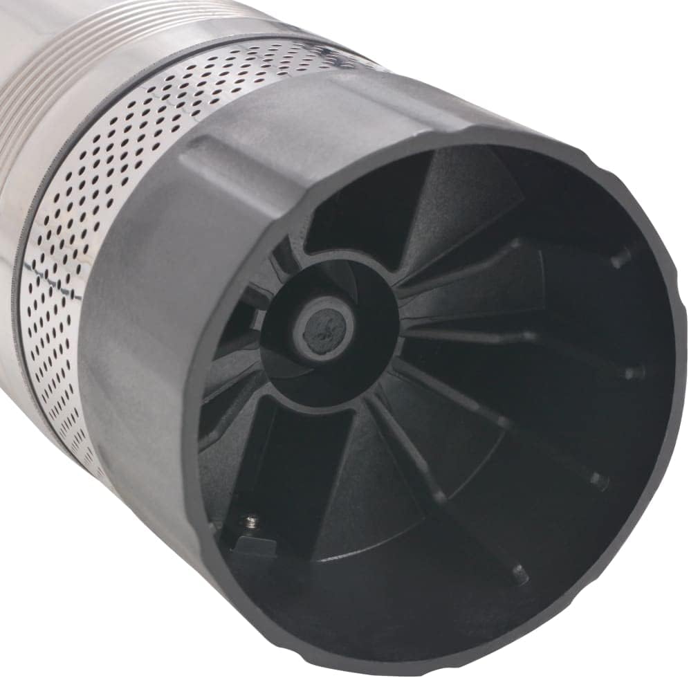 vidaXL Tiefbrunnenpumpe 55 m 1000 W Tauchpumpe Brunnenpumpe Rohrpumpe Pumpe, 55 m