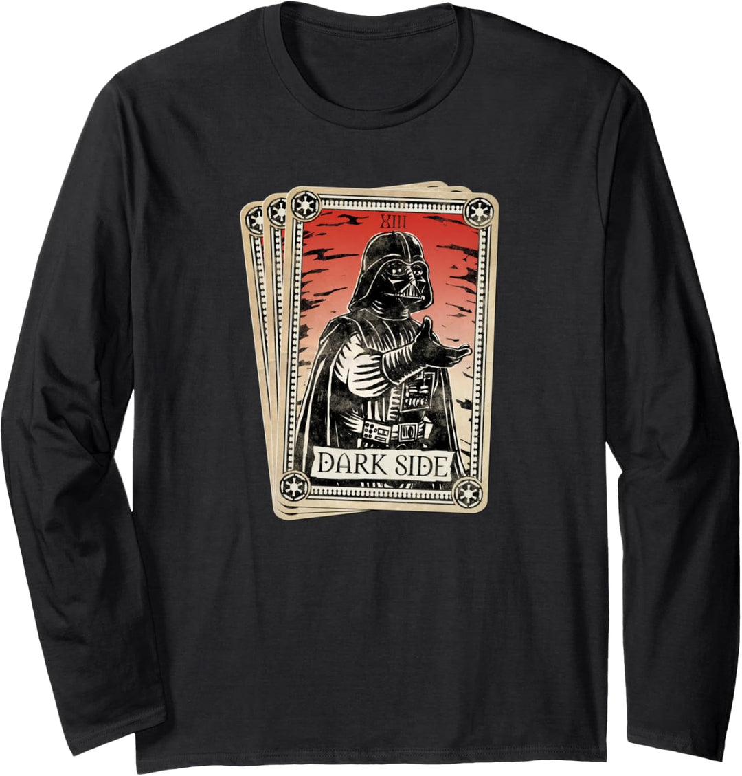 Star Wars Darth Vader Tarot Cards Langarmshirt