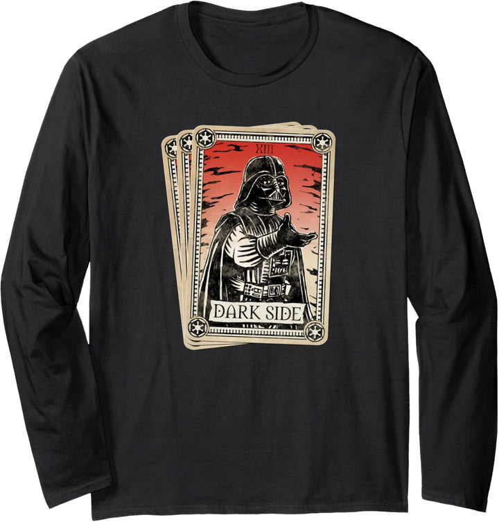 Star Wars Darth Vader Tarot Cards Langarmshirt