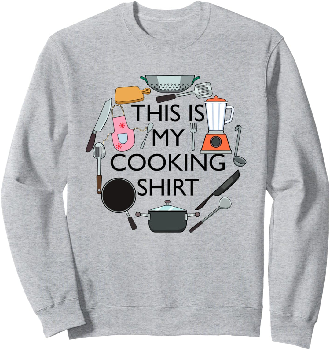 Kochen Ironisch Hobbykoch Backen Hobbybäcker Sweatshirt