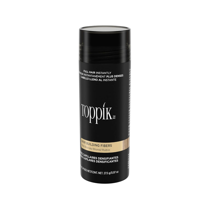 TOPPIK Hair Building Fibers Medium Blonde, 1er Pack (1 x 27.5g)